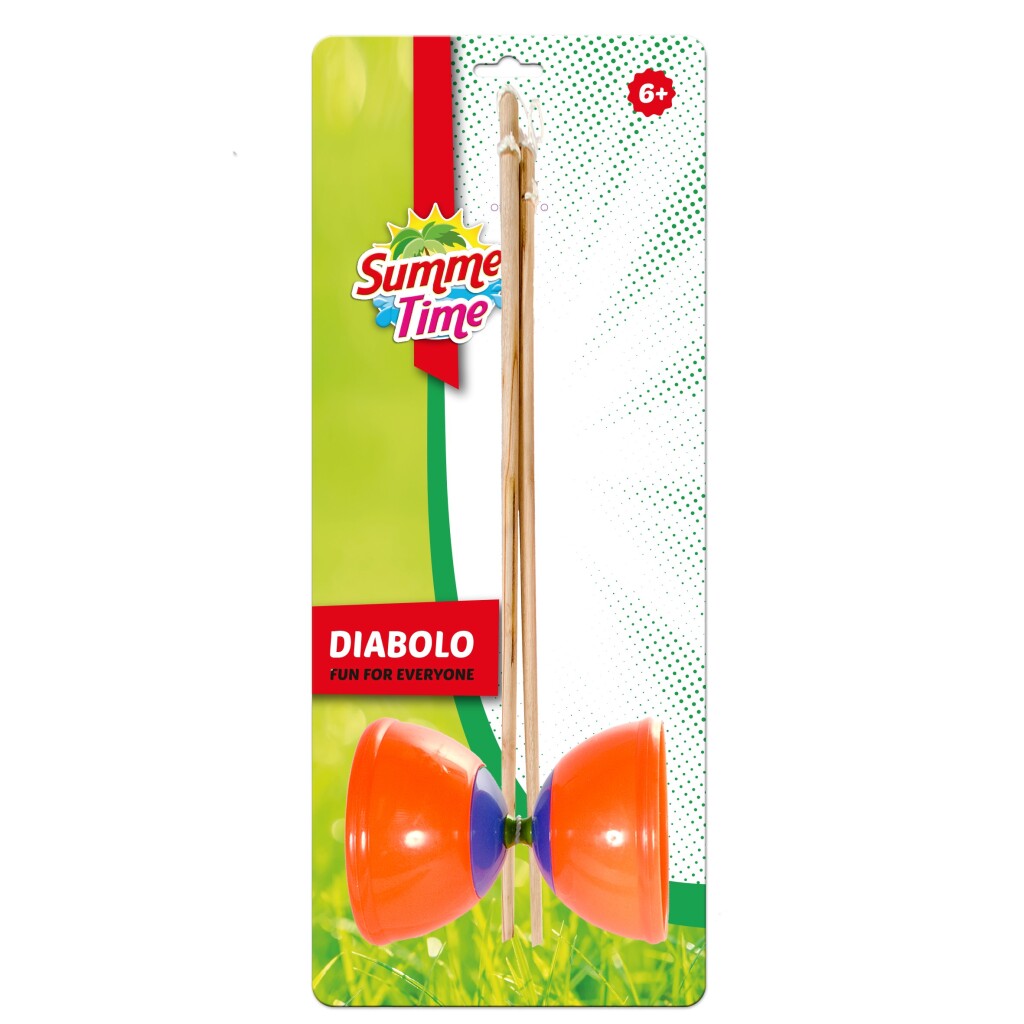 Zomer Zomer Diabolo Oranje Blauw