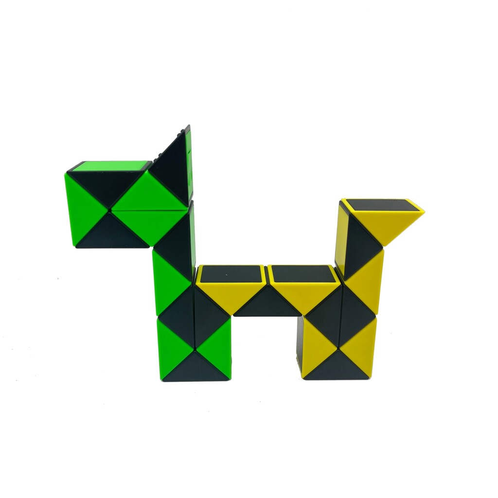 Clownspellen clown magie puzzel koppelbaar 2x12