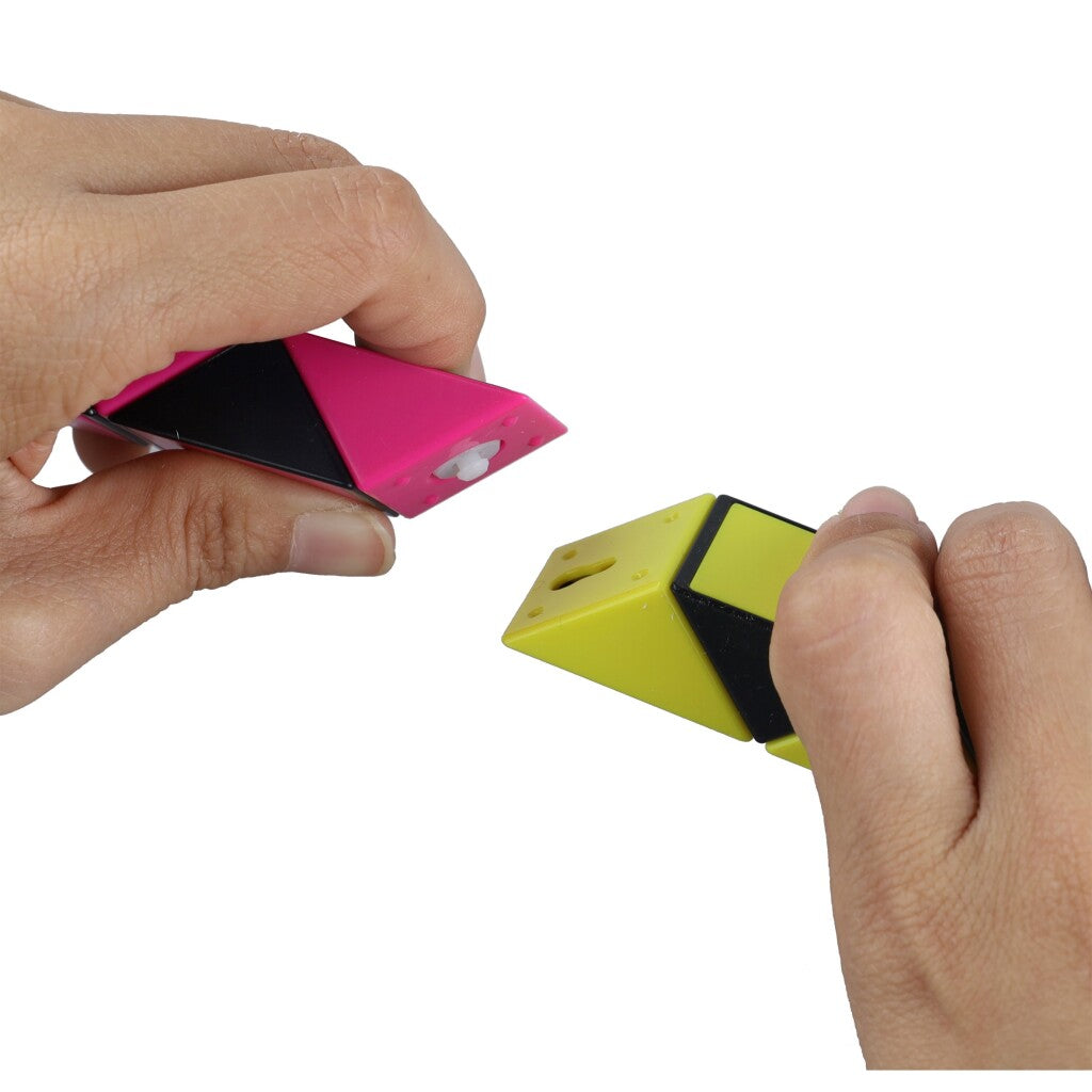 Clownspellen clown magie puzzel koppelbaar 2x12