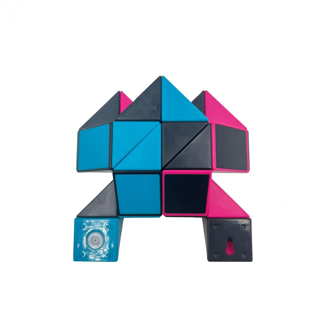 Clownspellen clown magie puzzel koppelbaar 2x12