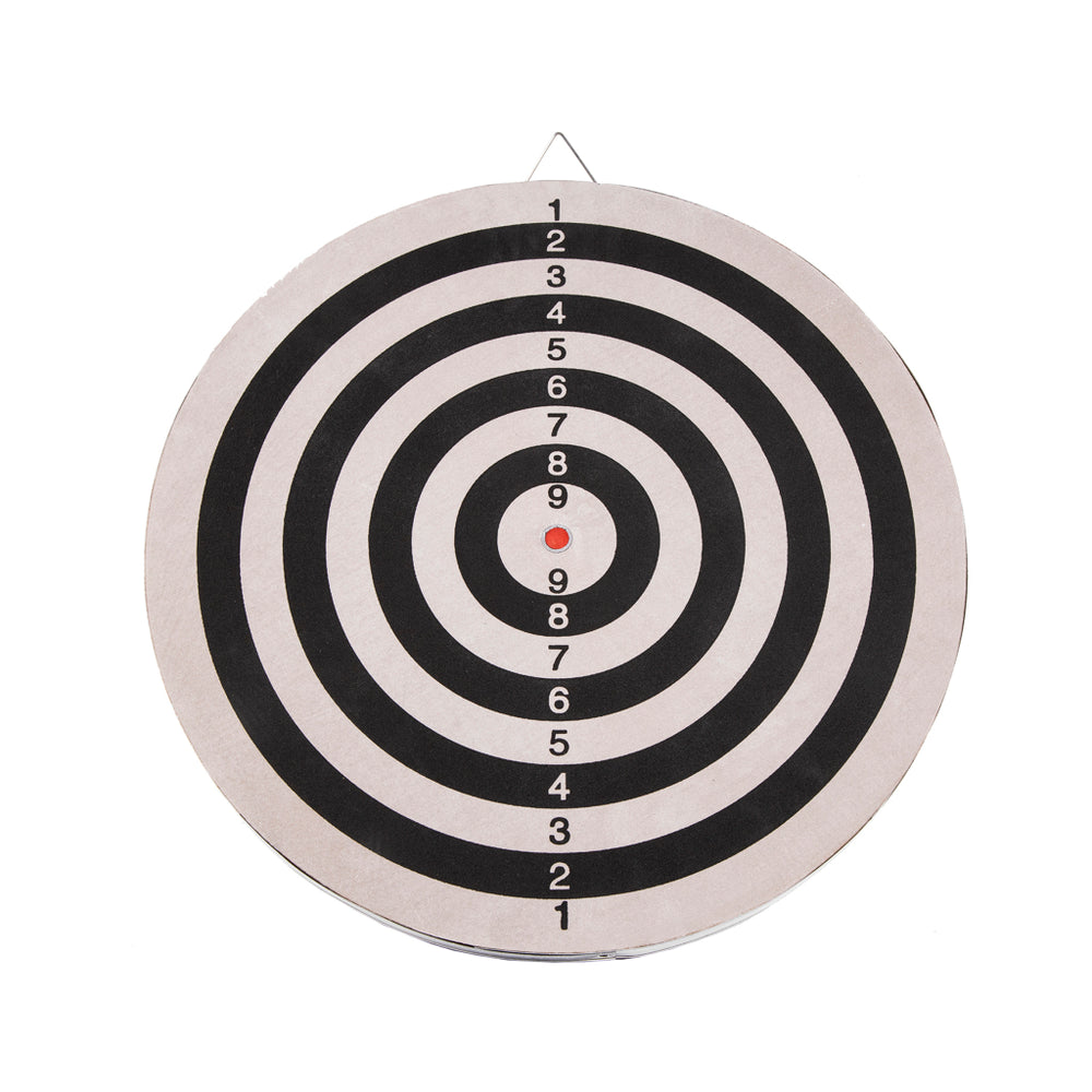 Sportx dartbord gevlokt met 6 darts