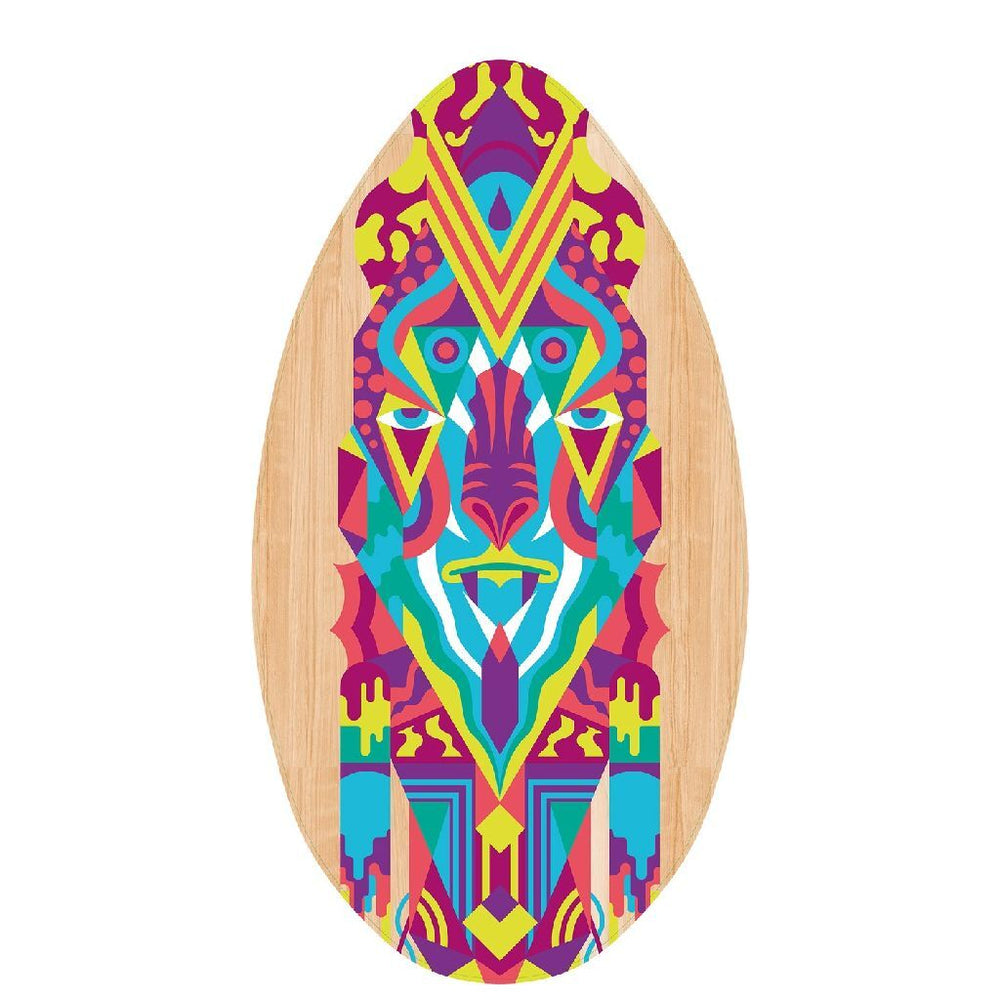 Sportx houten skimboard inca 94 cm