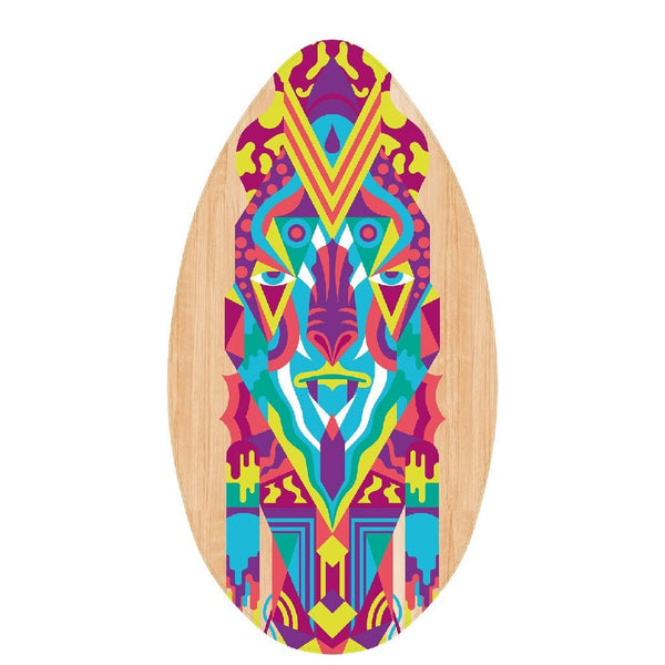 Sportx houten skimboard inca 94 cm