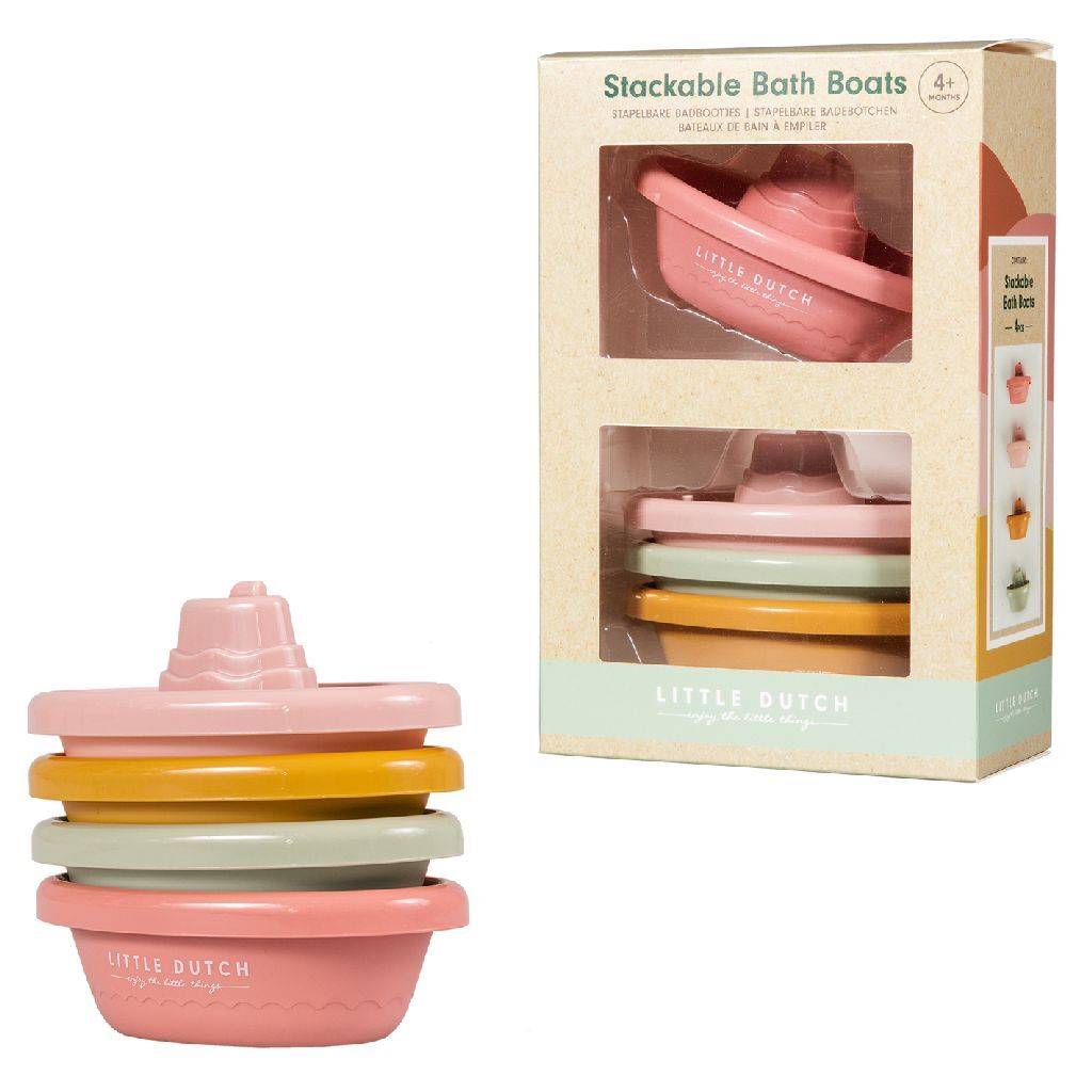 Little Dutch 4 stoute laarsjes set roze