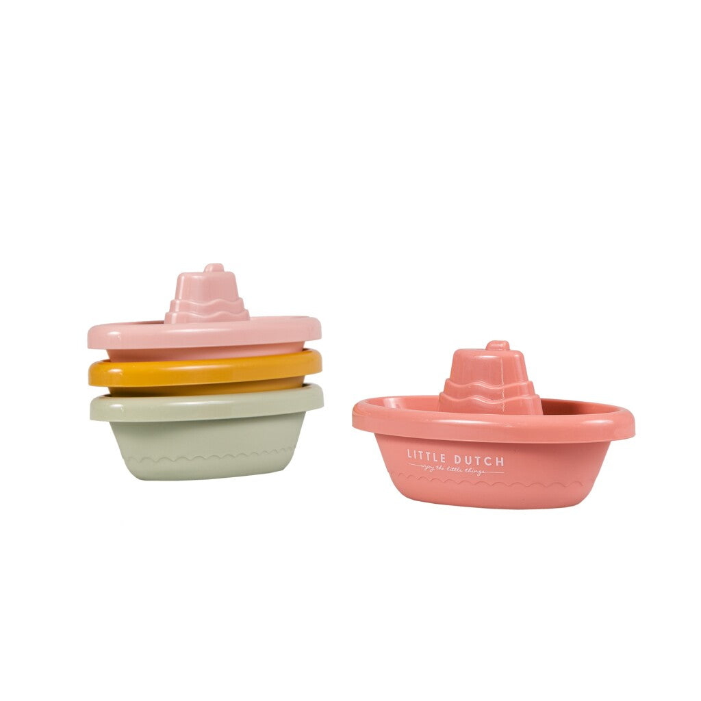 Little Dutch 4 stoute laarsjes set roze