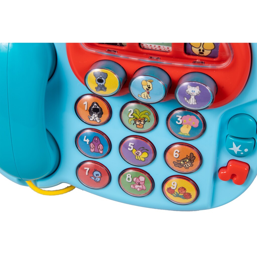 Rubo speelgoed woezel en pip telefoon met geluid