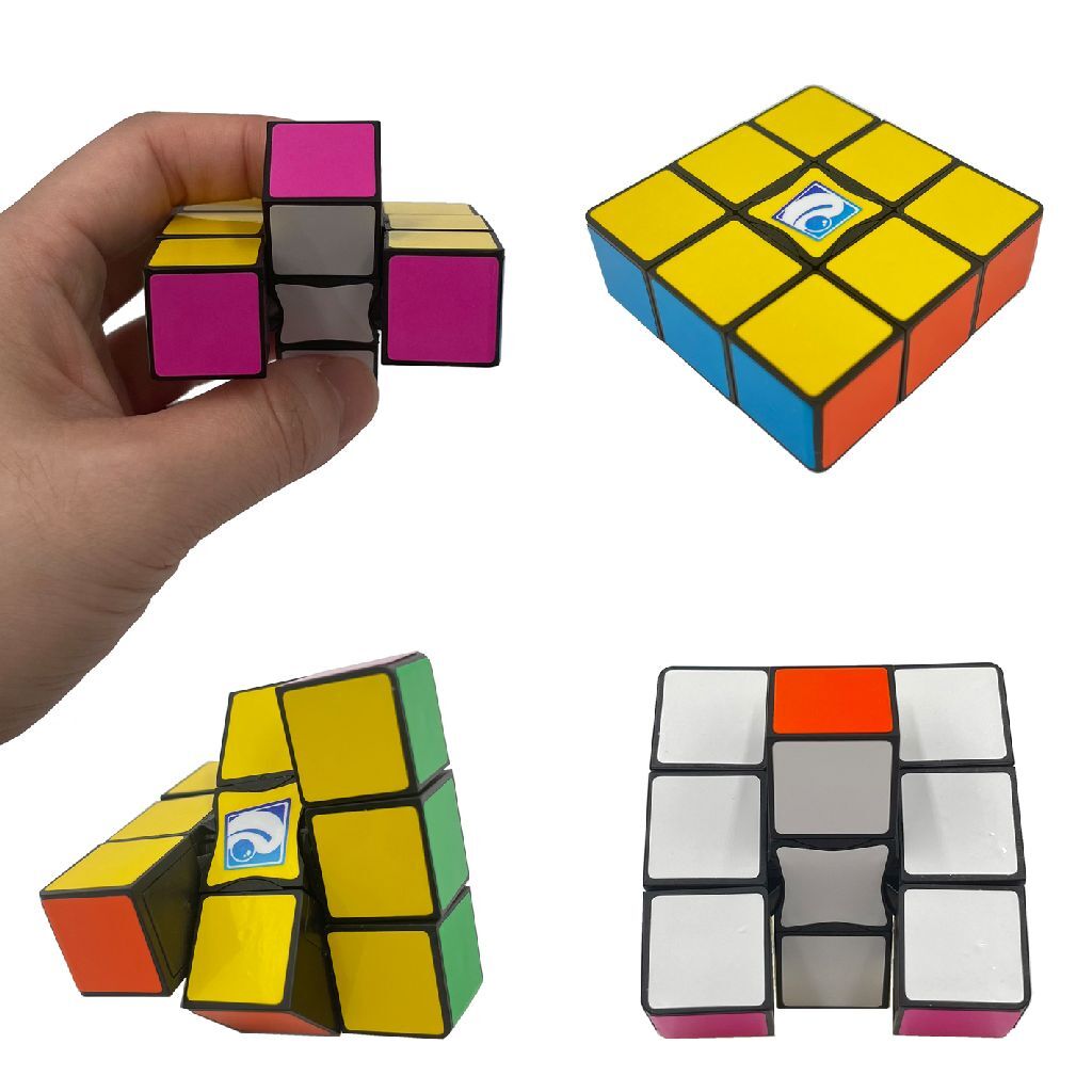 Clownspellen clown magische kubus 1x3