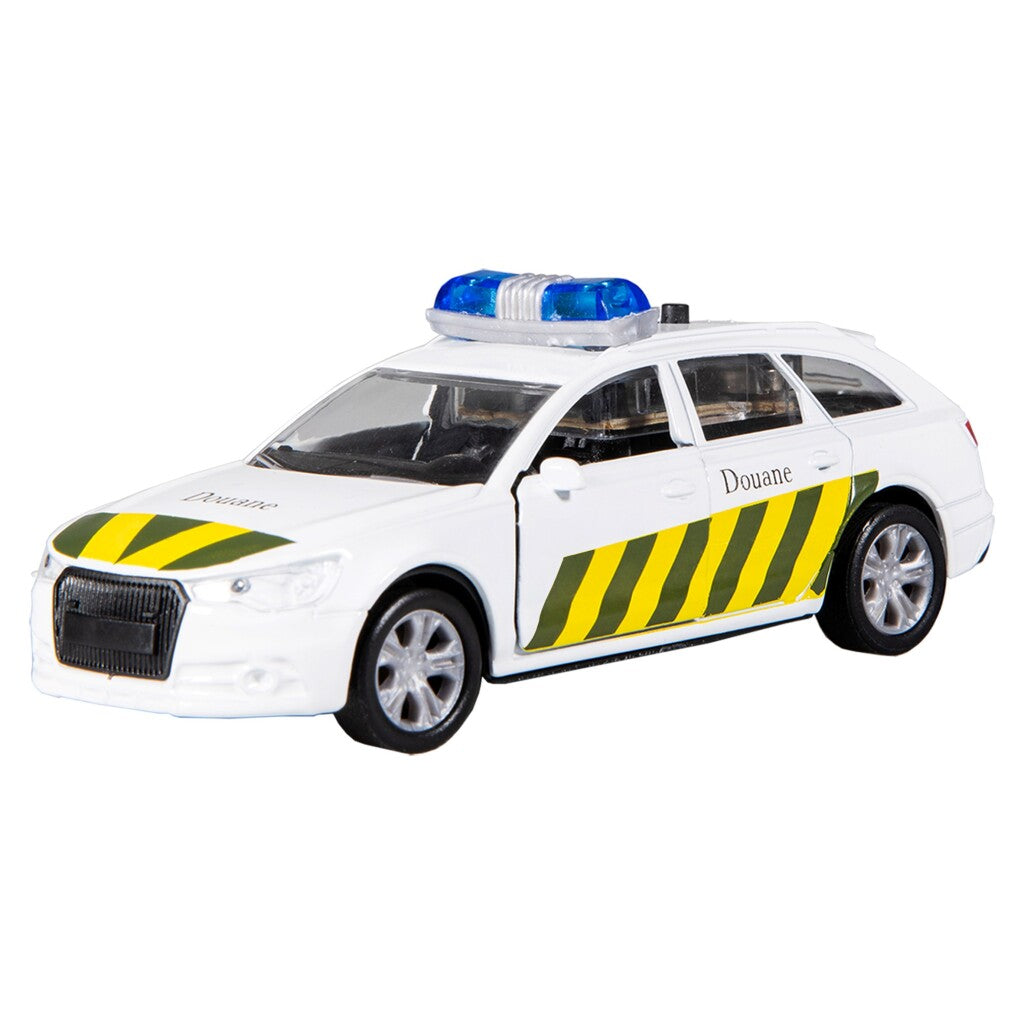 Stad Stad 112 Douane Auto 1:43 + Licht Geluid
