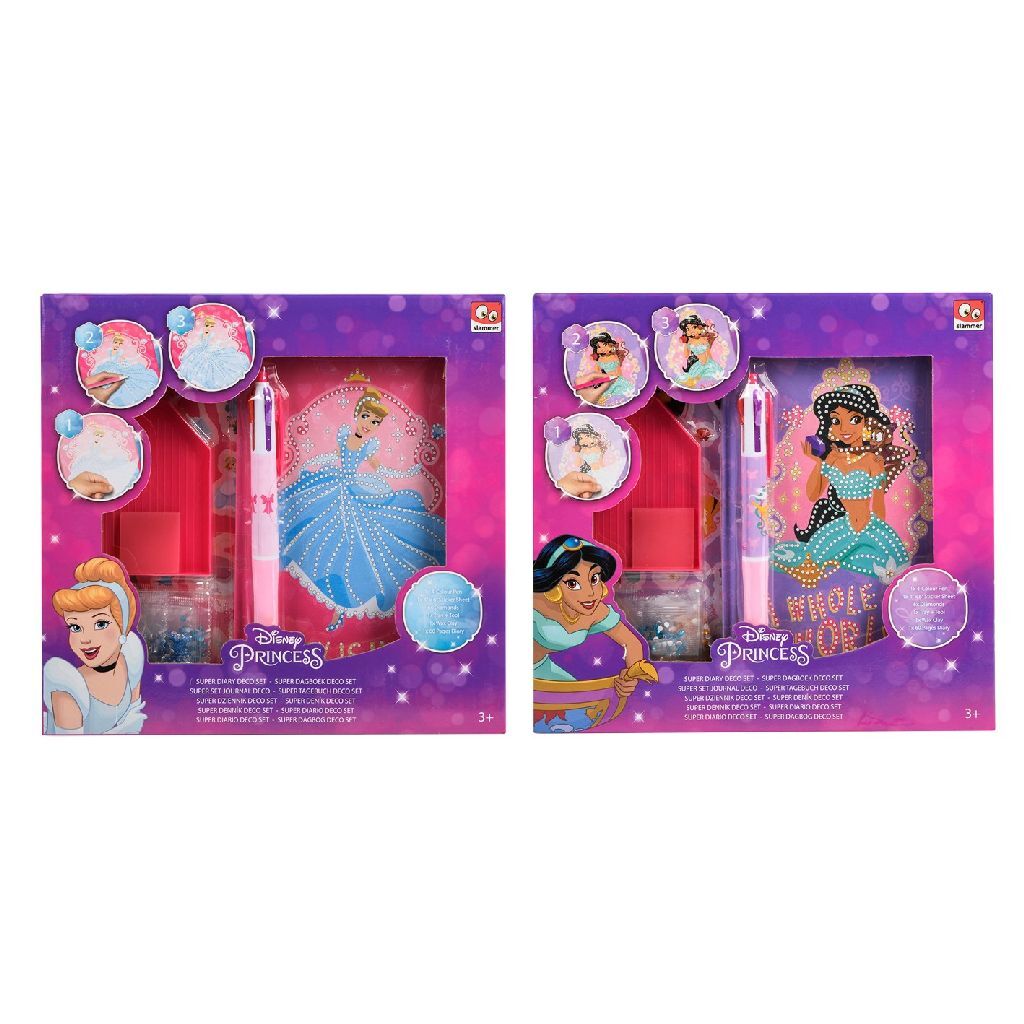 Disney prinses diamant schilderij dagboek