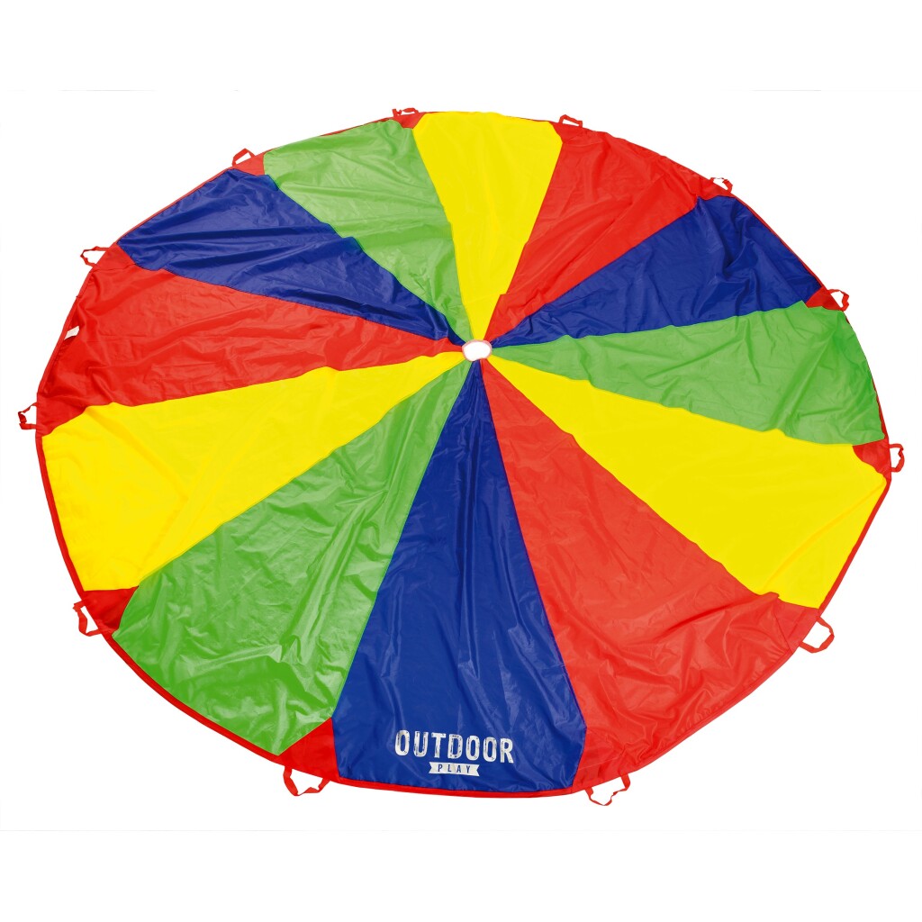 Buitenspeelparachutedoek met ballen