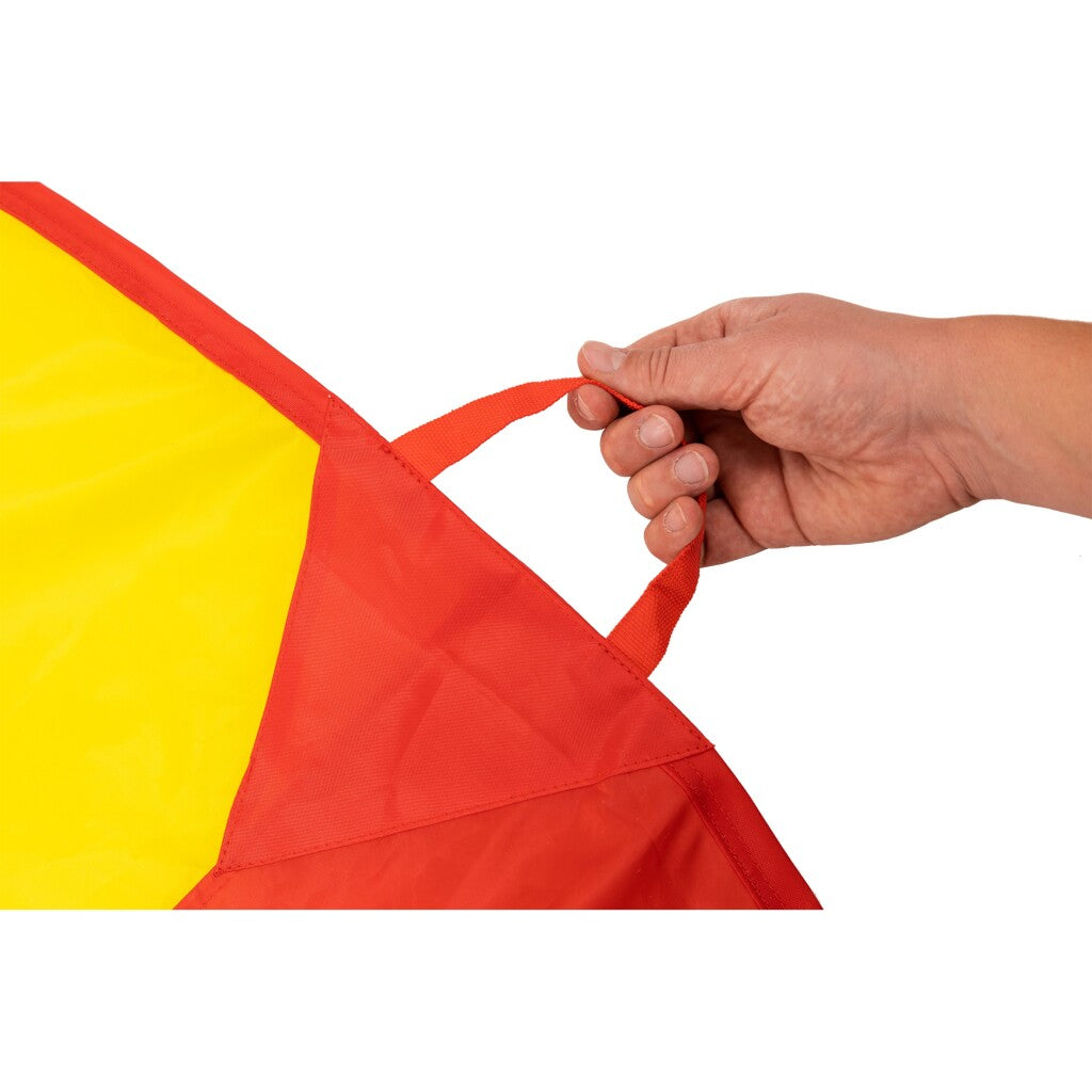 Buitenspeelparachutedoek met ballen