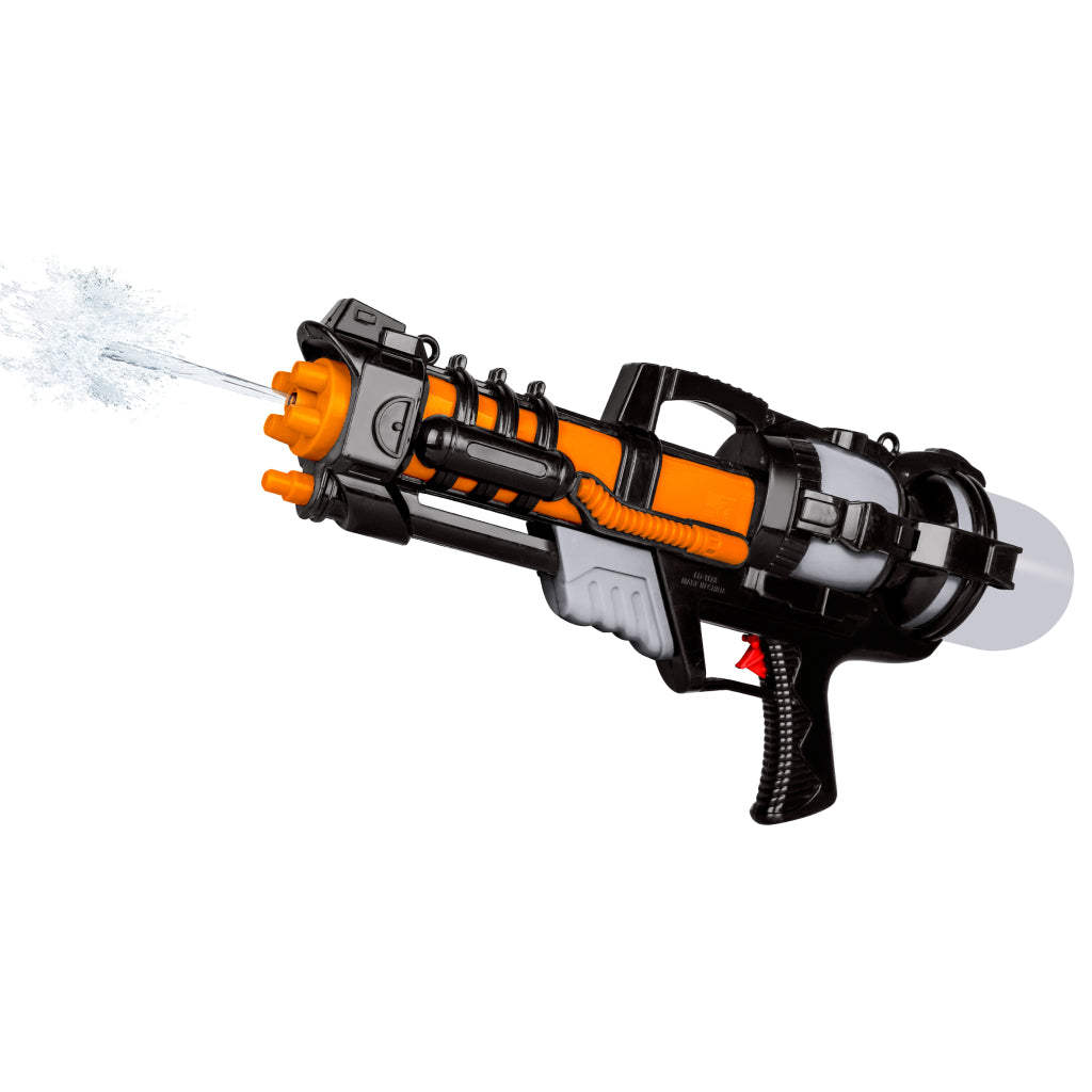 Summertime waterpistool 58 cm oranje zwart grijs