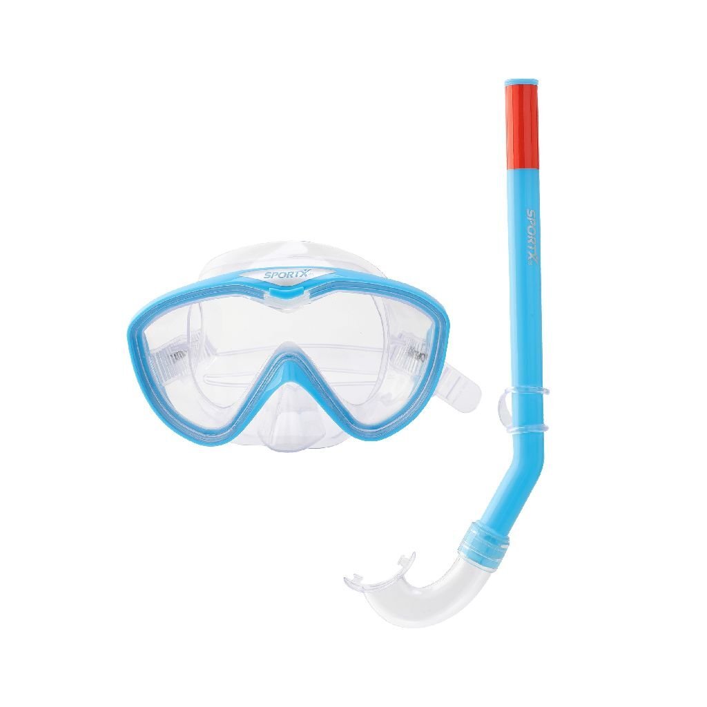 Sportx kids snorkelset 4 sterren assorti