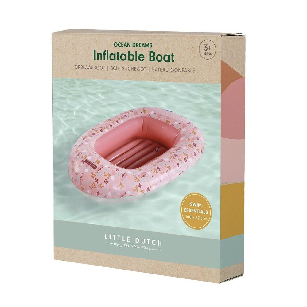 Little dutch ocean dreams boot roze, 100x67cm