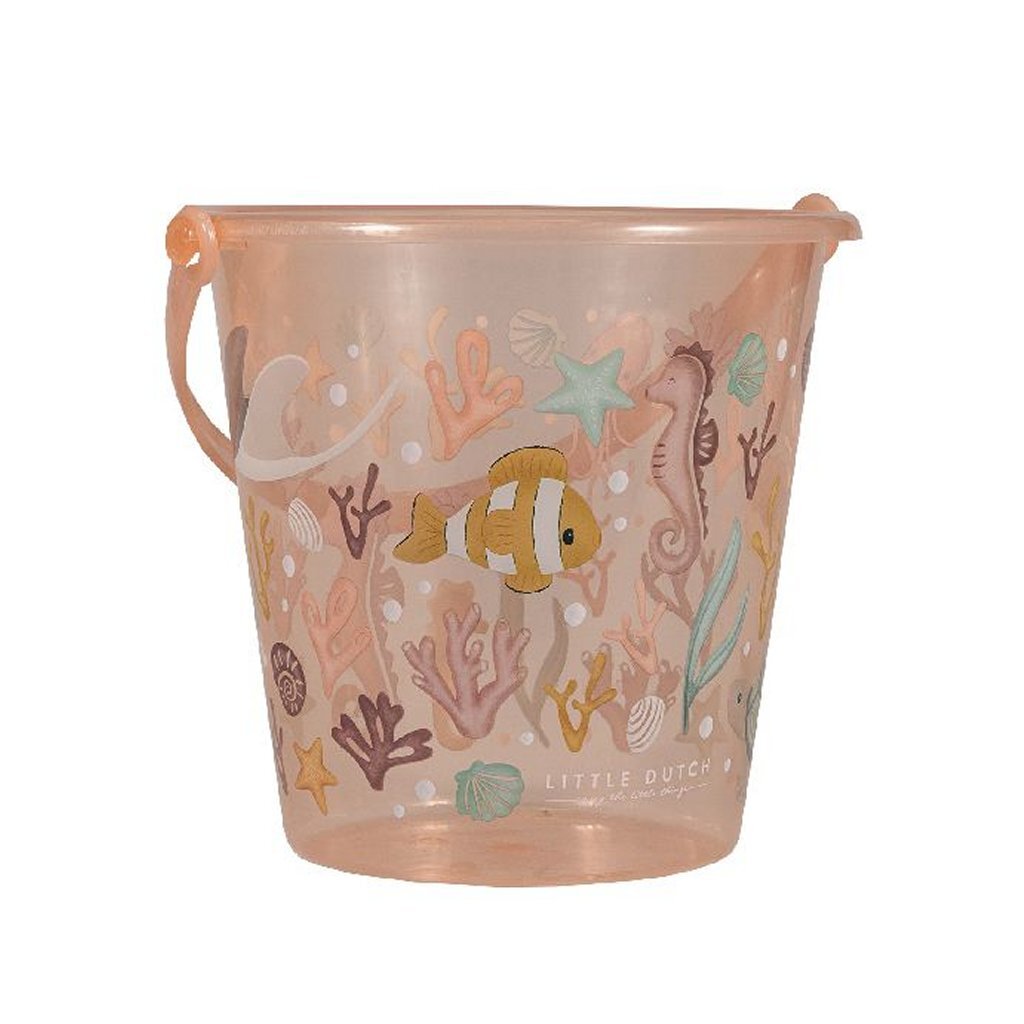 Little Dutch Ocean Dreams emmer roze, 19cm