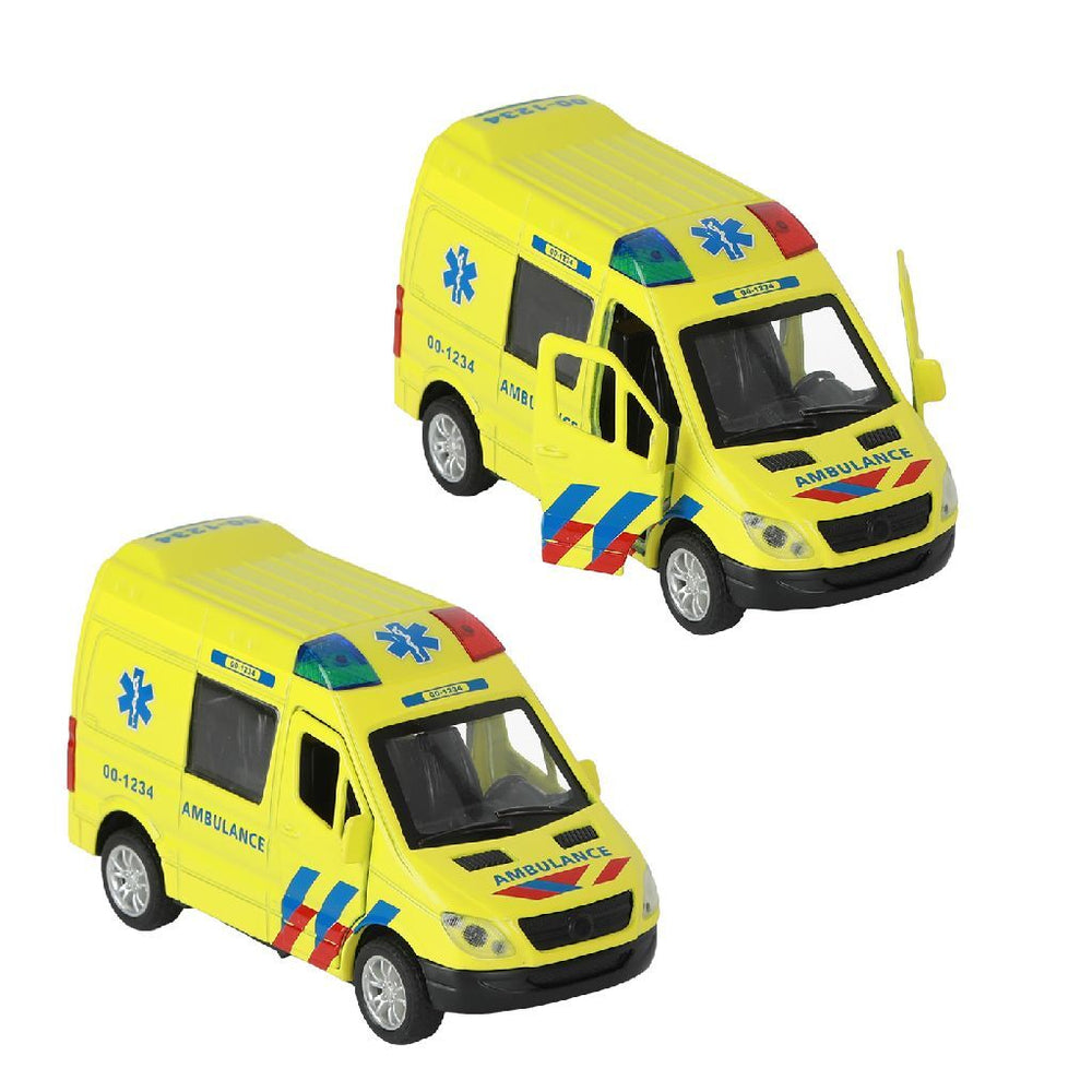 112 ambulancebus 1:34 met licht en geluid