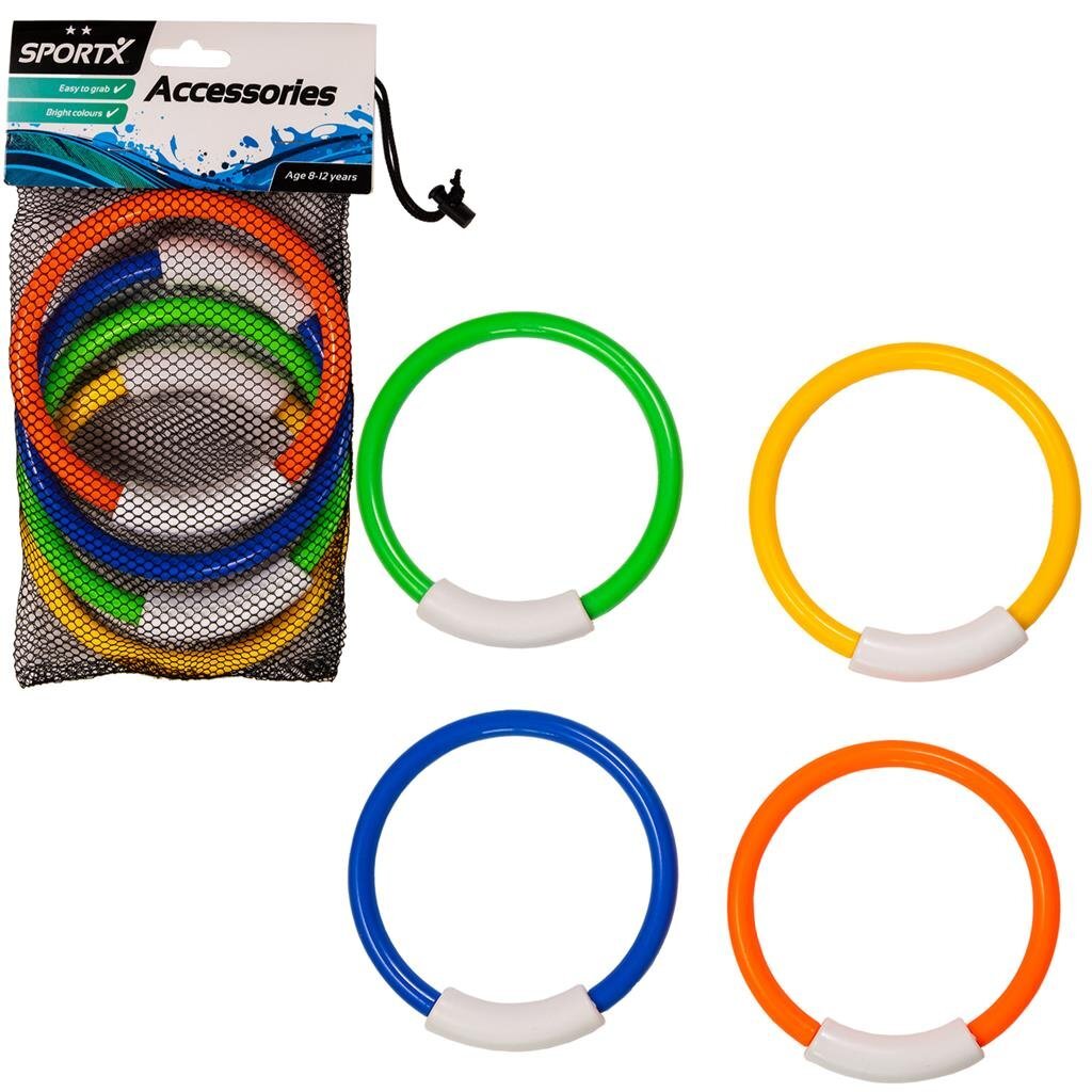 Sportx duikringen 4 stuks