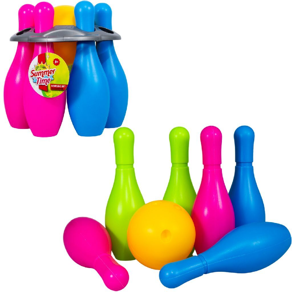 Zomerse bowlingset