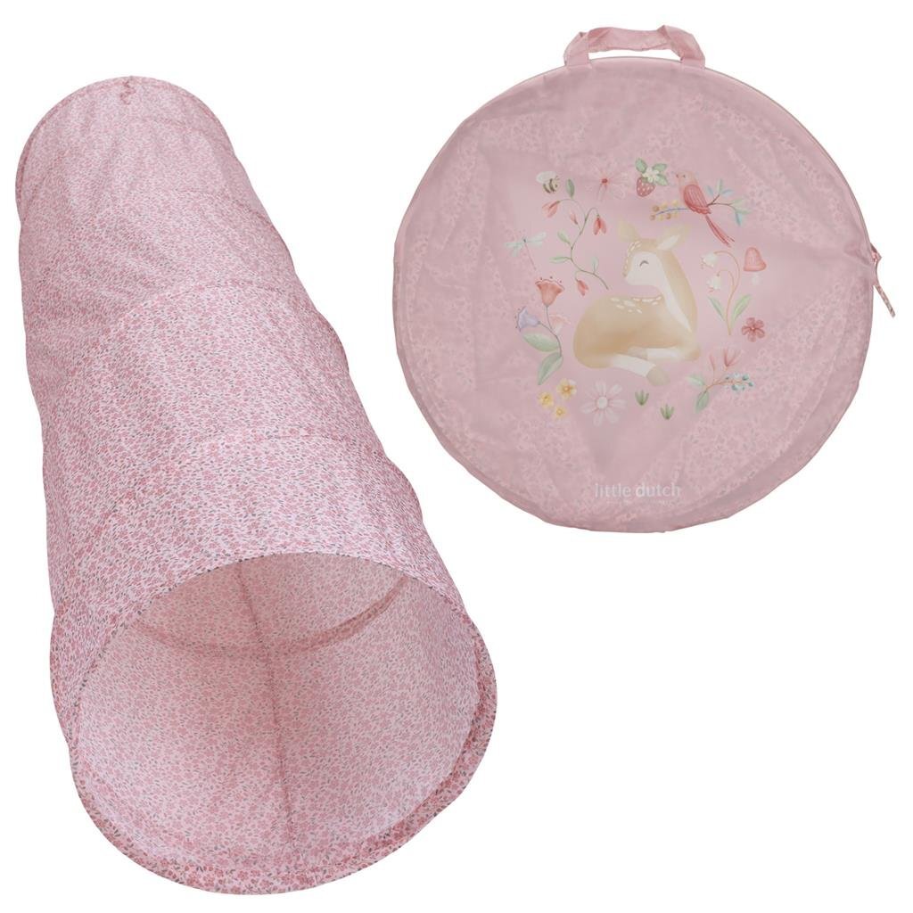 Little Dutch Fairy Garden kruiptunnel 180x46 cm roze