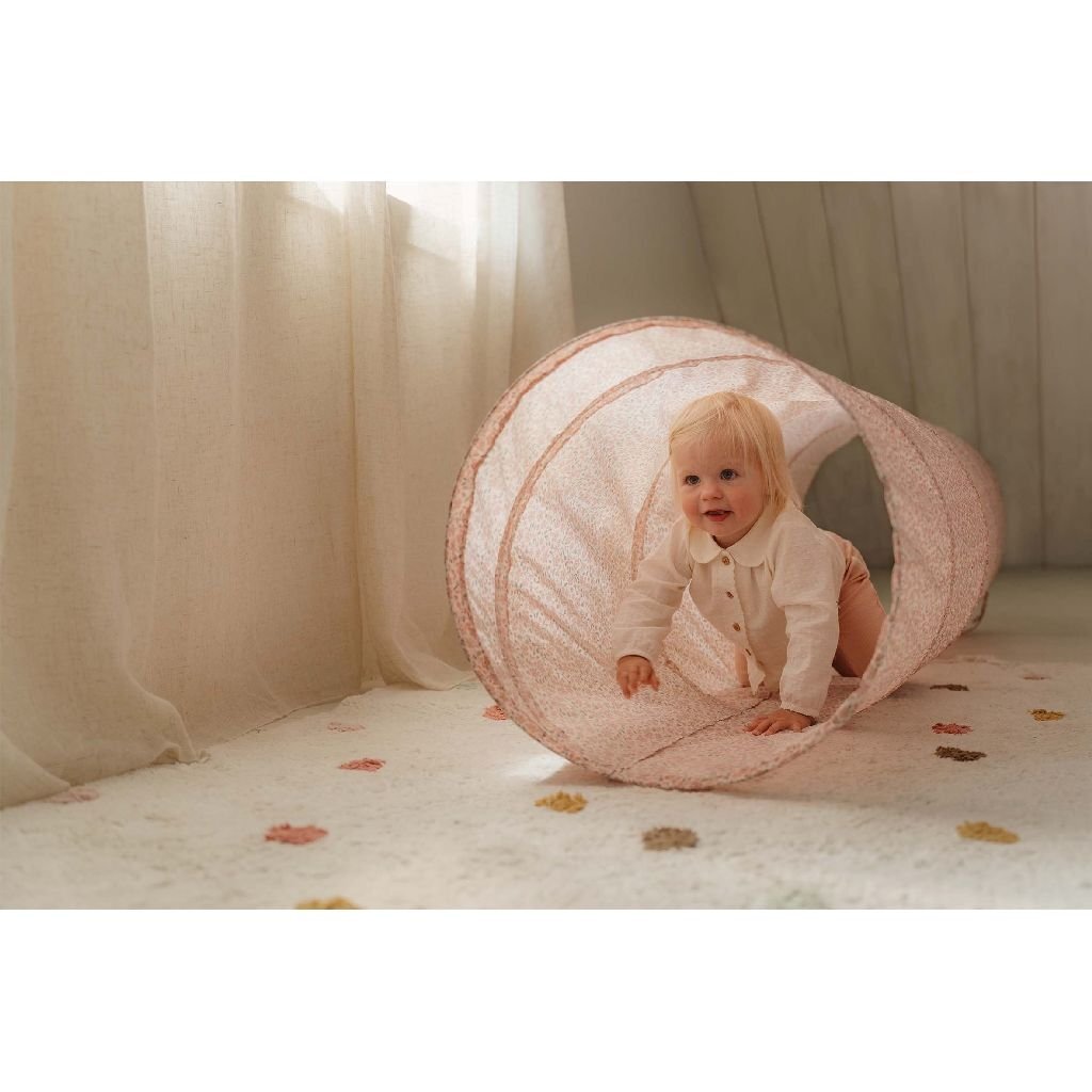 Little Dutch Fairy Garden kruiptunnel 180x46 cm roze