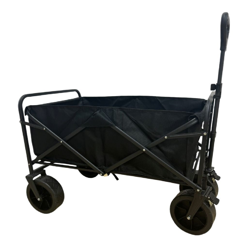 Outdoor bolderwagen opvouwbaar zwart