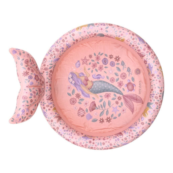 Little dutch dreamy mermaid zwembad met staart 80 cm roze
