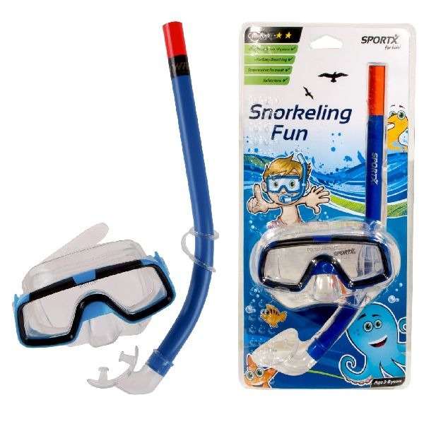Sportx kindersnorkelset comfort 3-8 jaar