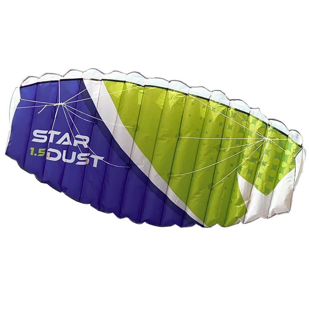 Rhombus stardust 1.5 matrasvlieger 150x65 cm groen donkerblauw