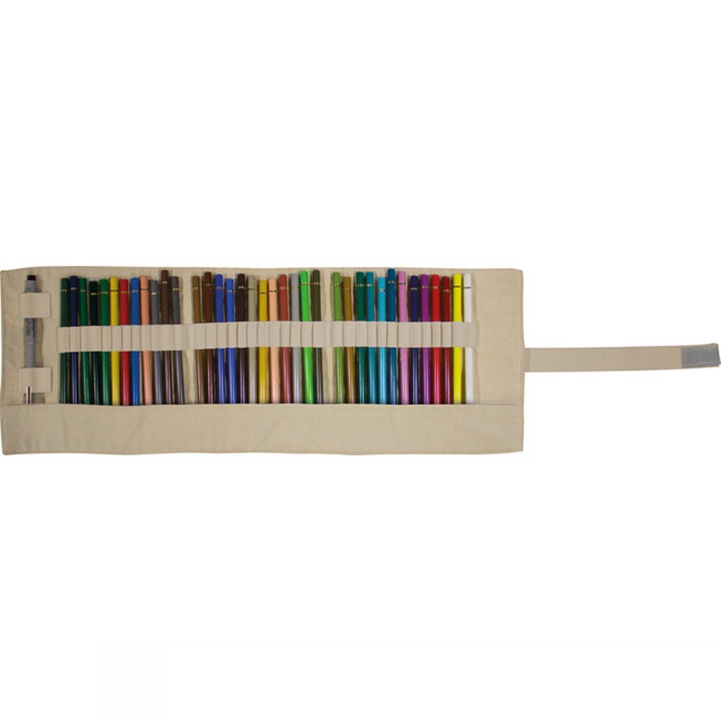 Kangaro Kangaro K-480001 Roletui voor 38 Potloden Stiften 51,5x19 cm Canvas