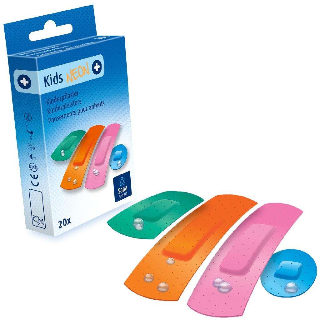 Sana EHBO kinderpleisterstrips 20 stuks