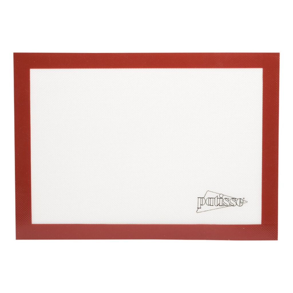 Patisse siliconen bakmat 52x32 cm rood wit