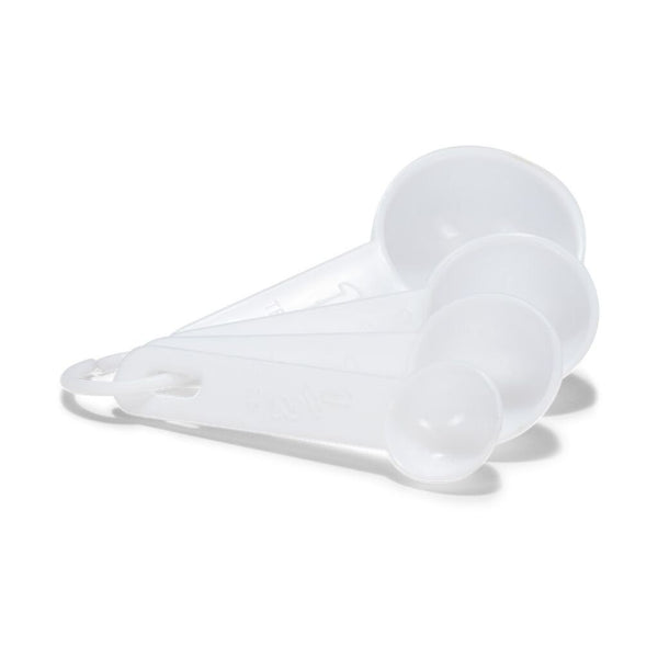 Patisse set maatlepeltjes wit 4 dlg. 12cm