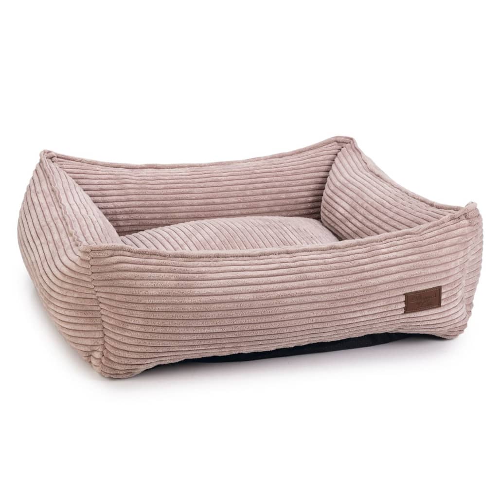 Ontworpen door Lotte Ontworpen door Lotte Hondenmand geribbeld 65x60x20 cm roze