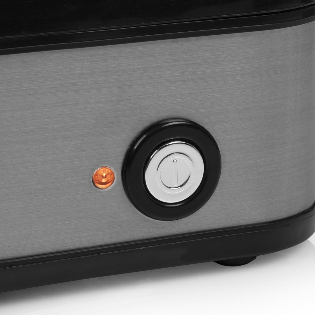 Princess 262043 eierkoker zwart rvs