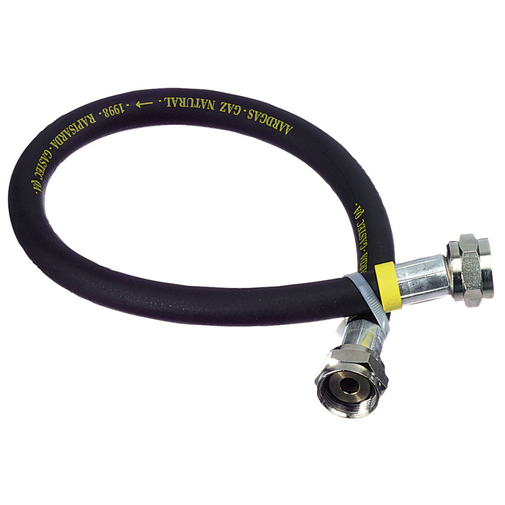 Basis gasslang 150 cm aluminium koppeling