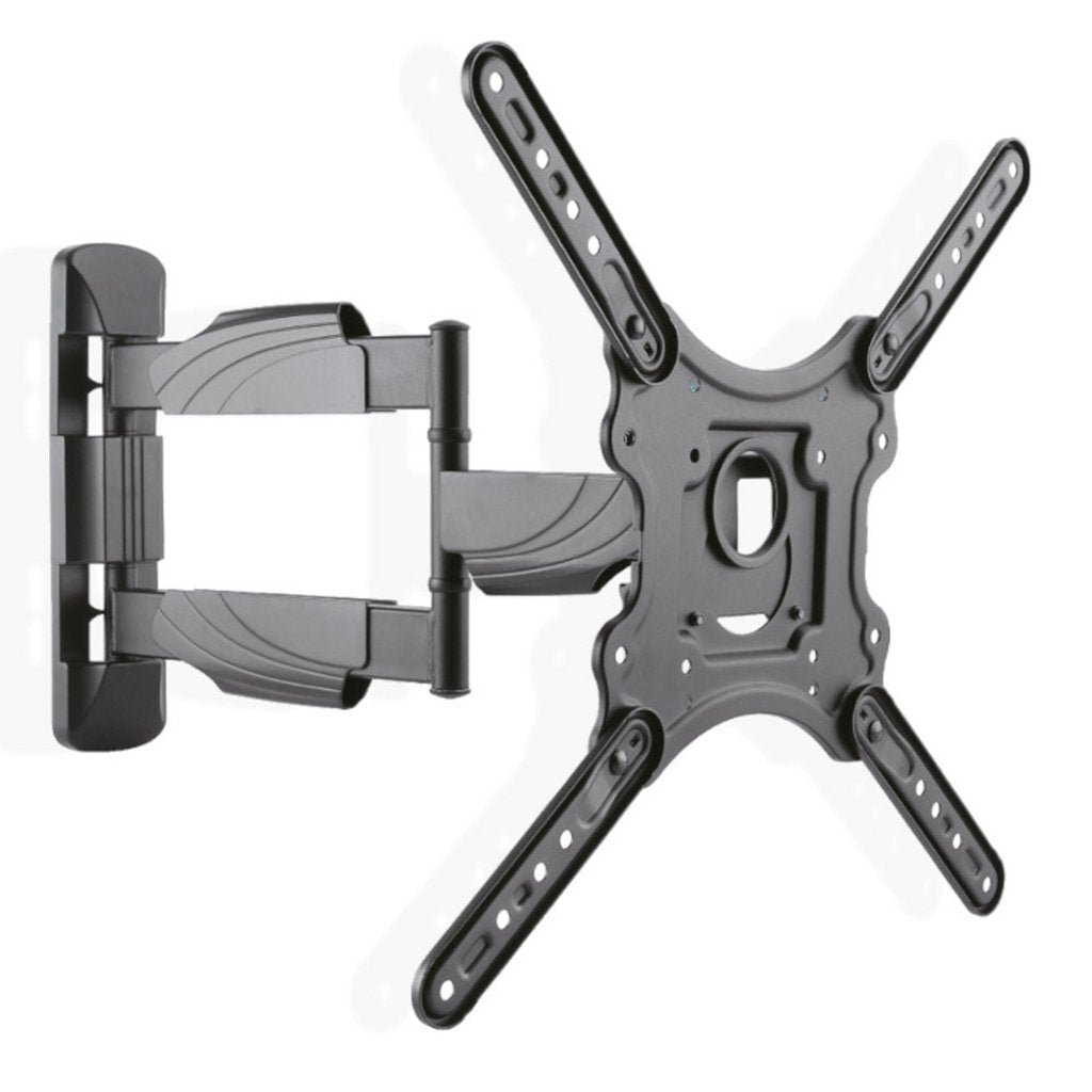 Cavus wme102 full motion enkele tv muurbeugel vanaf 23 inch schermen zwart