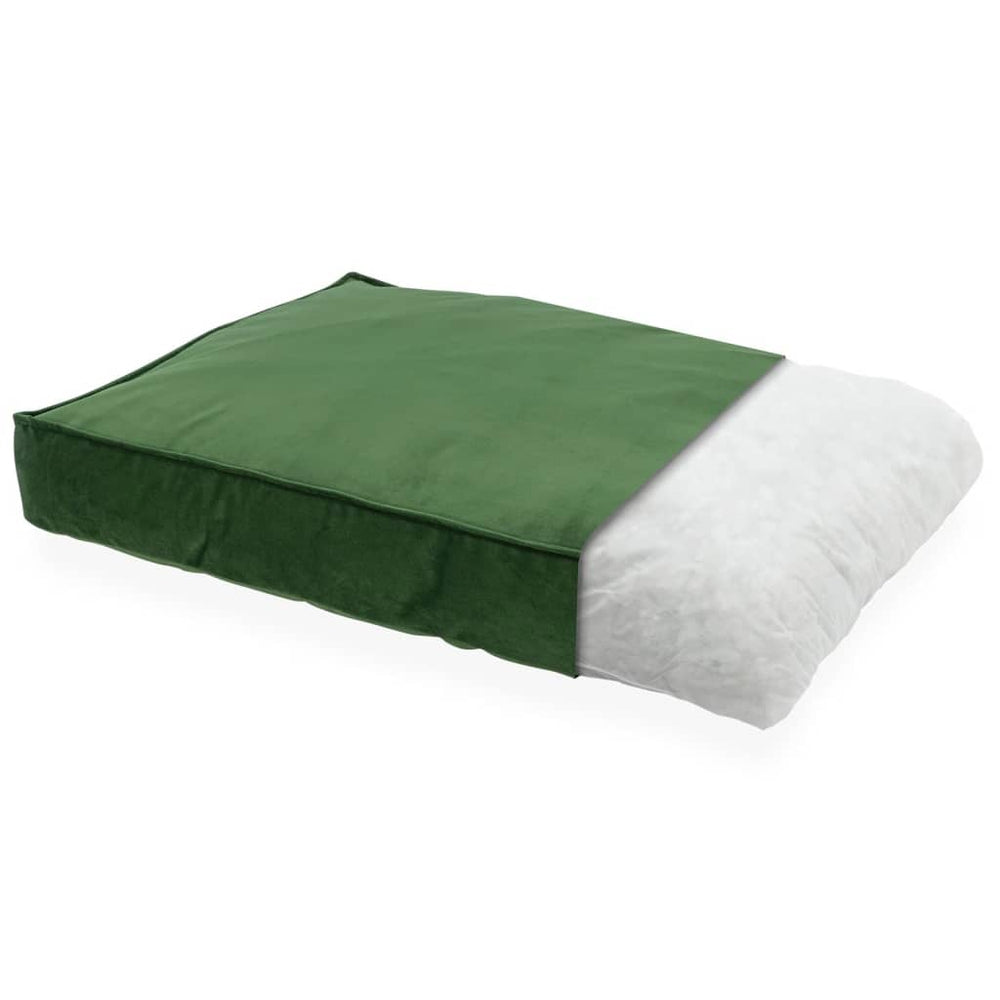 Madison hondenkussen fluweel 80x55x15 cm groen