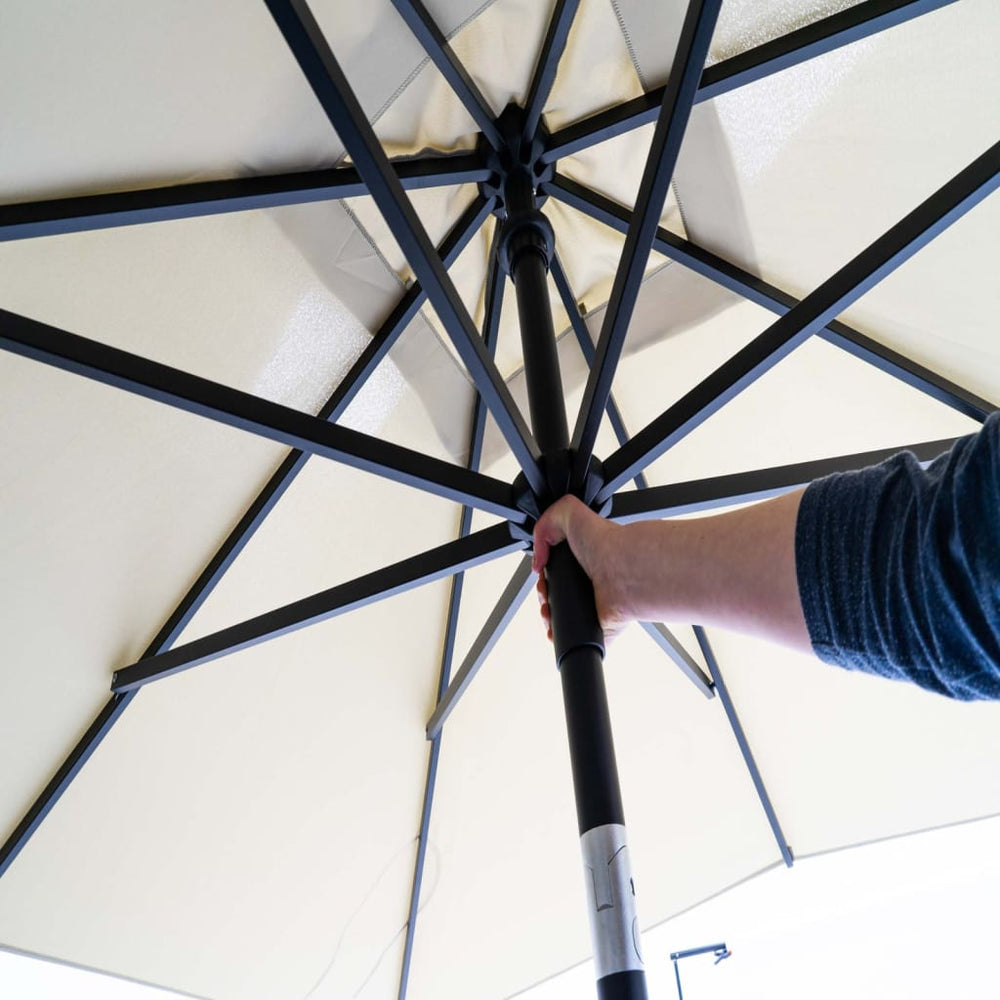 Madison parasol Elba 300 cm taupe