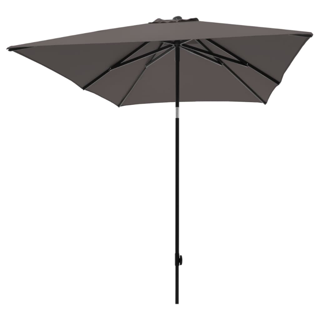 Madison parasol moraira 230x230 cm taupe