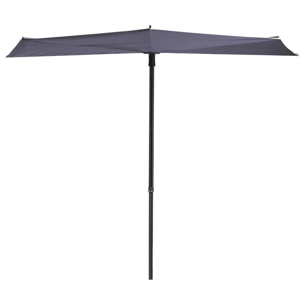 Madison balkonparasol sun wave 270x150 cm saffierblauw