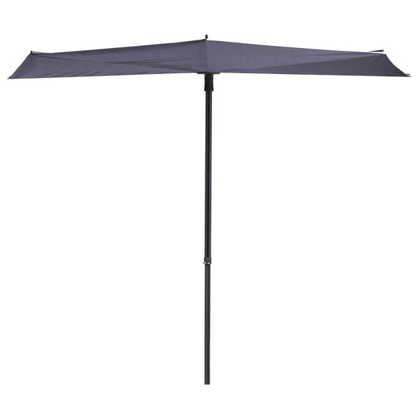 Madison balkonparasol sun wave 270x150 cm saffierblauw