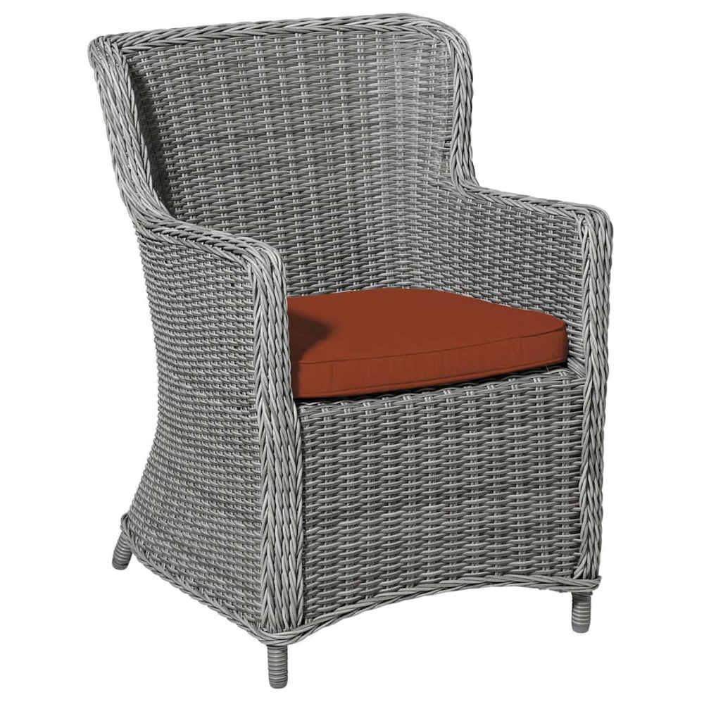 Madison Zitkussen voor rieten tuinstoel Panama 48x48 cm terracotta