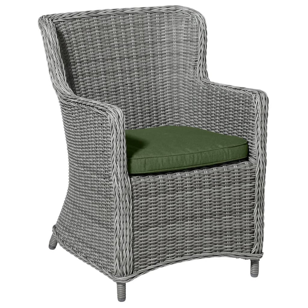 Madison Zitkussen voor rieten tuinstoel Panama 48x48 cm groen