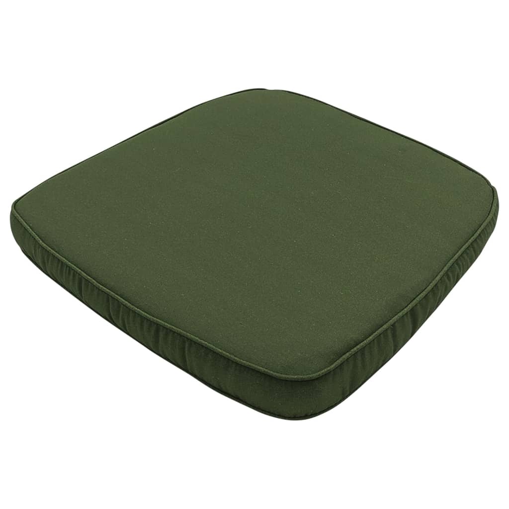 Madison Zitkussen voor rieten tuinstoel Panama 48x48 cm groen