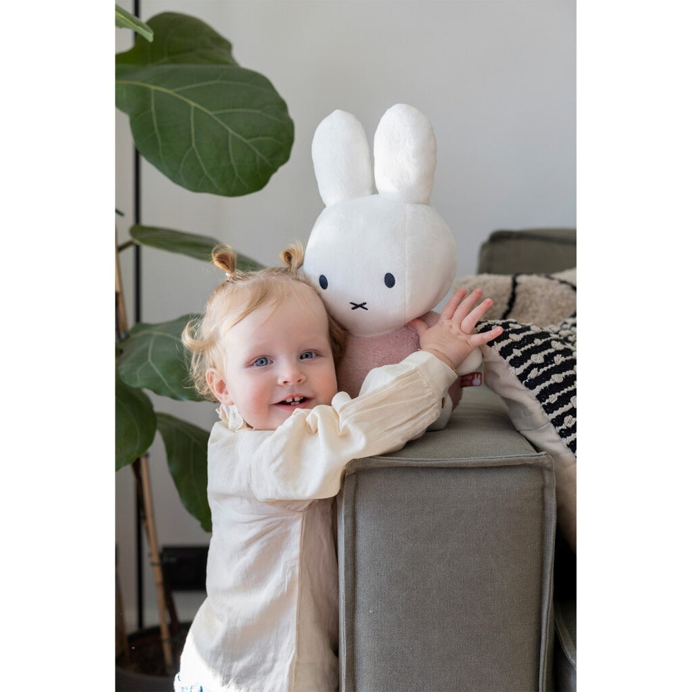 Tiamo nijntje knuffel 35cm pluizig roze