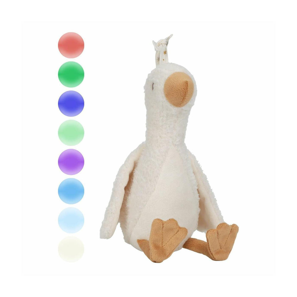 Little dutch newborn naturals knuffelgans licht geluid