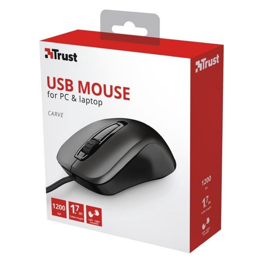 Trust Carve USB-muis