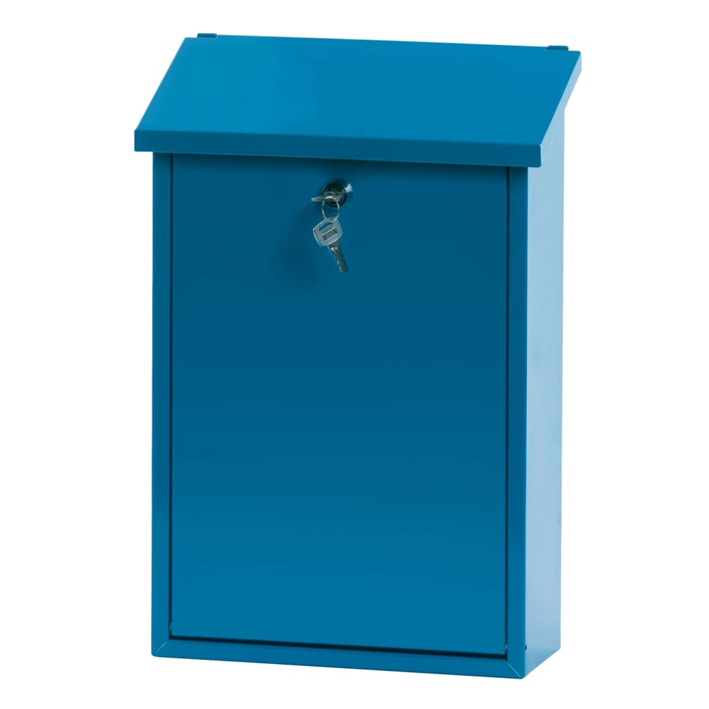 V-deel brievenbus toledon blauw