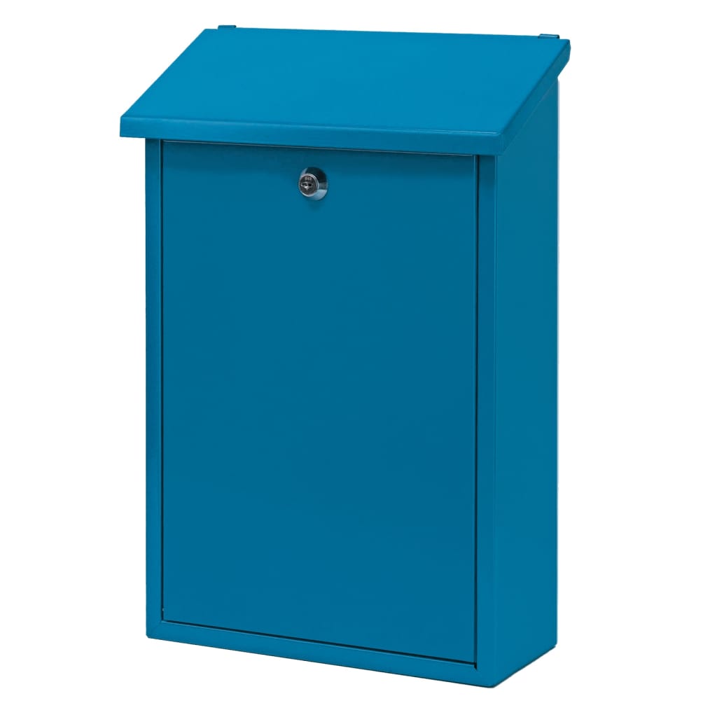 V-deel brievenbus toledon blauw