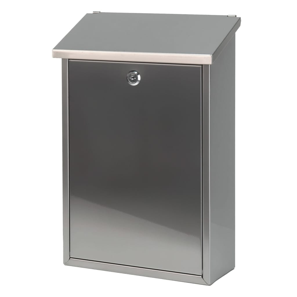 V-deel brievenbus toledon mat RVS